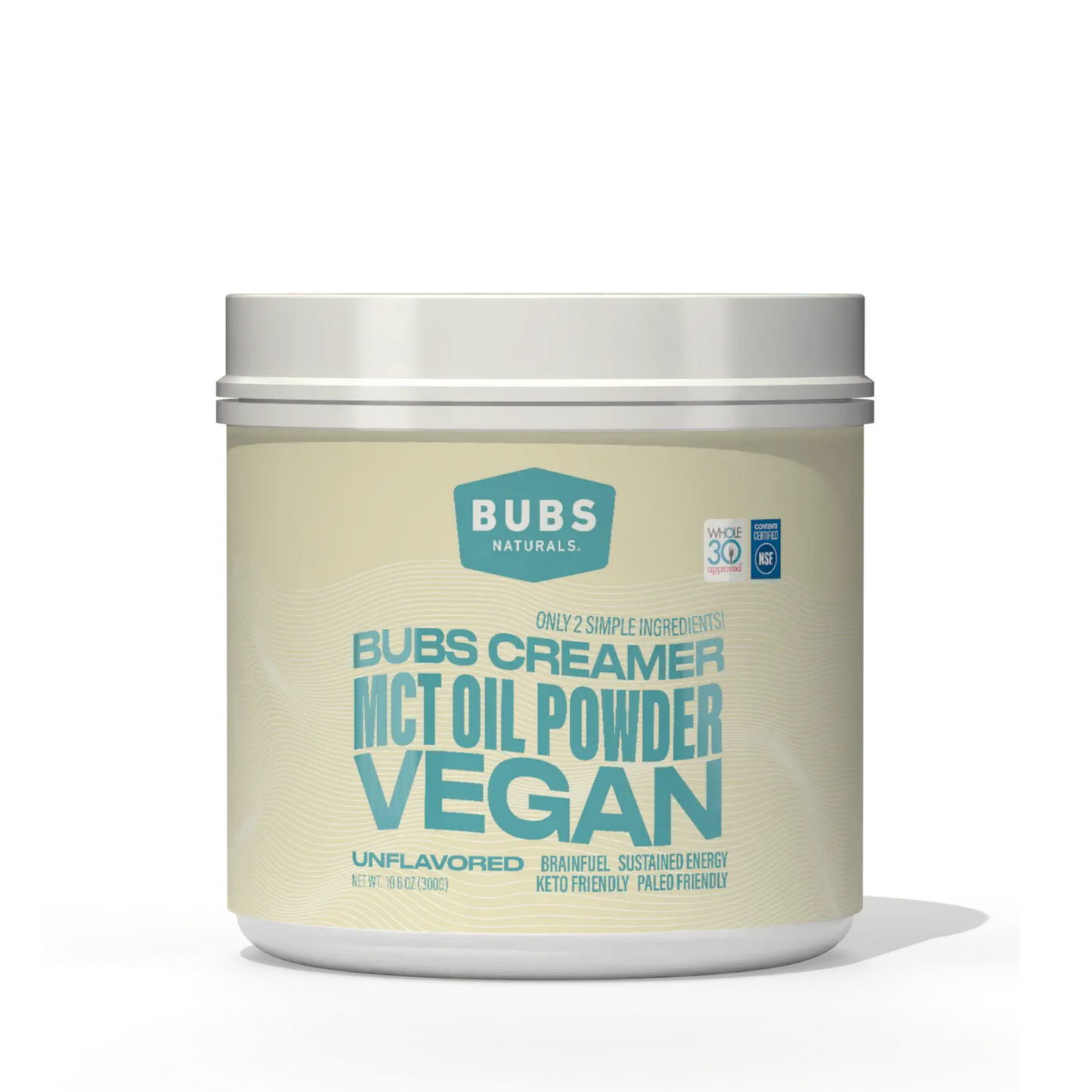 BUBS NATURALS MCT OIL CREAMER PROVIDES ENERGY