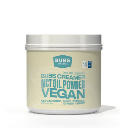 BUBS NATURALS MCT OIL CREAMER PROVIDES ENERGY