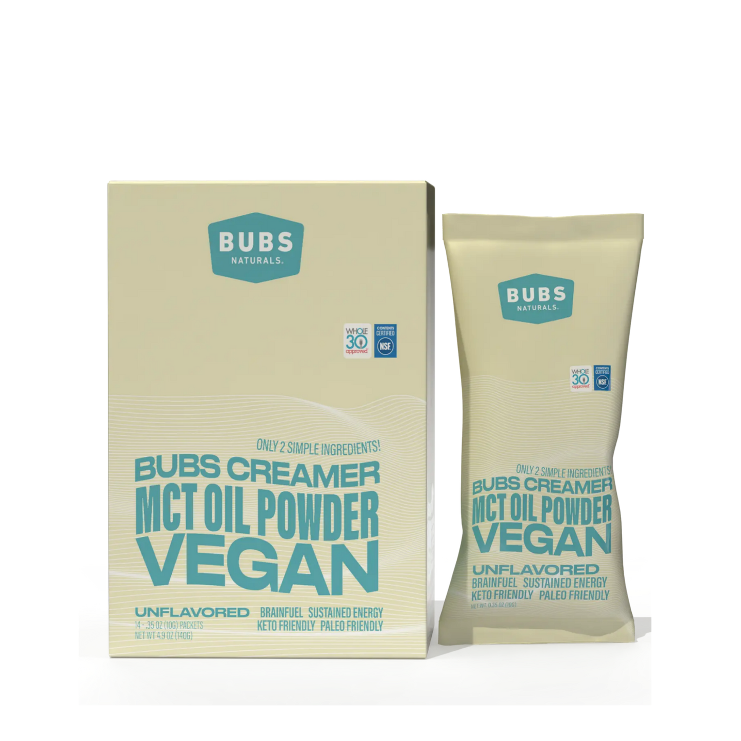 BUBS NATURALS MCT OIL CREAMER PROVIDES ENERGY