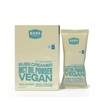 BUBS NATURALS MCT OIL CREAMER PROVIDES ENERGY